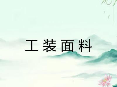 工装面料