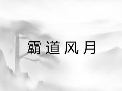 霸道风月 霸道风月