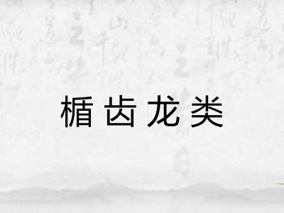 楯齿龙类