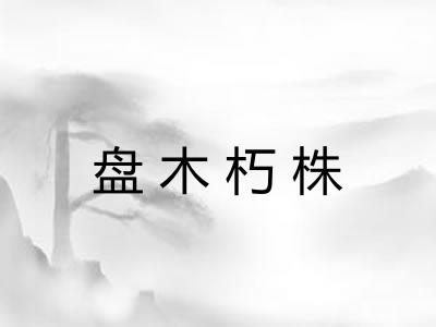 盘木朽株 盘木朽株