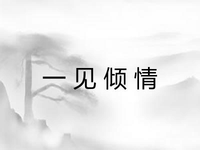 一见倾情 一见倾情