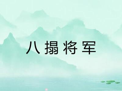 八搨将军