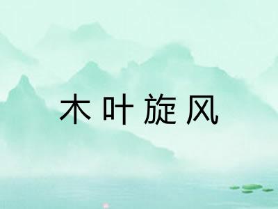 木叶旋风 木叶旋风