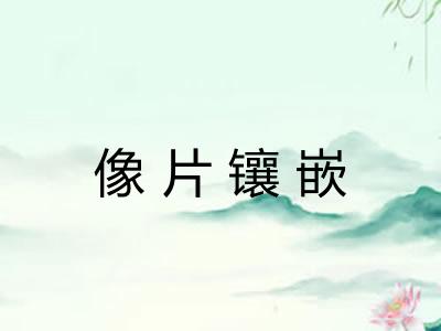 像片镶嵌 像片镶嵌