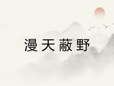 漫天蔽野 漫天蔽野