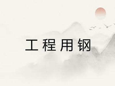 工程用钢 工程用钢