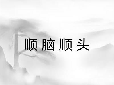 顺脑顺头