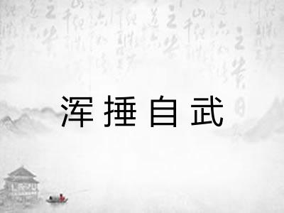 浑捶自武 浑捶自武