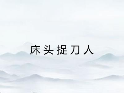 床头捉刀人 床头捉刀人