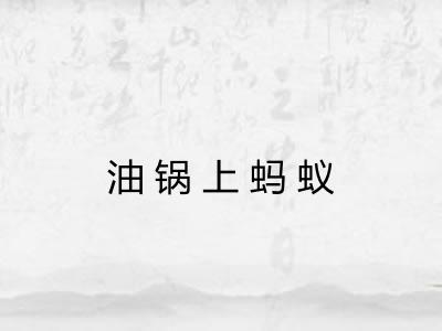 油锅上蚂蚁